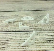 Chromax Noctua Swappable Anti-Vibration Pads 120/140mm Computer Fan White 16 Pc