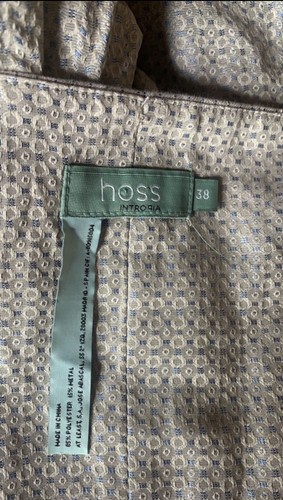 Hoss Intropia Empire Styled Grey & Light Blue Dress UK Size 10 EU Size 38. - Picture 5 of 6