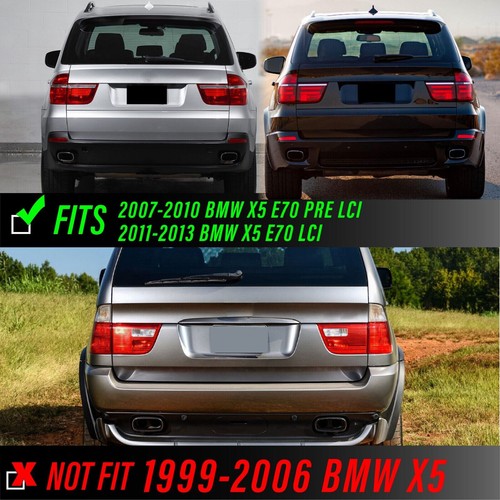 Juego de luces traseras LED ahumadas para BMW E70 X5 2007 2008-2013 freno trasero luz trasera - Imagen 3 de 12