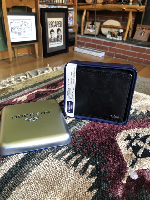 DOCKERS Mens RFID Blocking Extra 