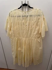 Isabel Marant Etoile Annaelle Dress yellow NWT size 44