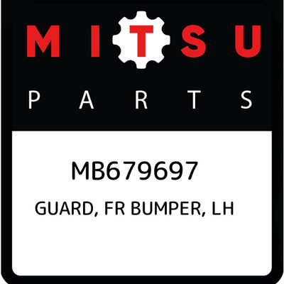 MB679697 Mitsubishi Guard, fr bumper, lh MB679697, New Genuine OEM 