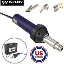 USA - WELDY 120V 1600W Welding Torch Heat Gun Plastic Welder Kit Roofing Welder