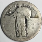 No Date S Mint Type II Standing Liberty Quarter - KM#145 - 3243
