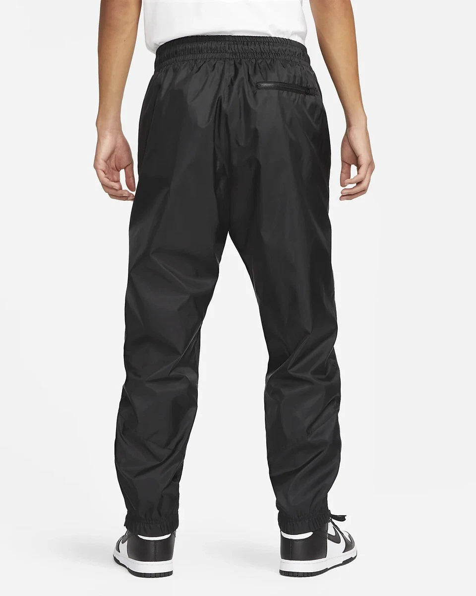 Nike Sportswear Windrunner Track Black Pants Men s Size US XL NWT