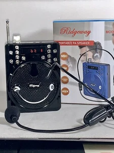 bluetooth speaker Ridgeway wireless fm Radio usb tf with microphone Rechargea