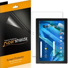 3X SuperShieldz Clear Screen Protector for Lenovo Moto Tab