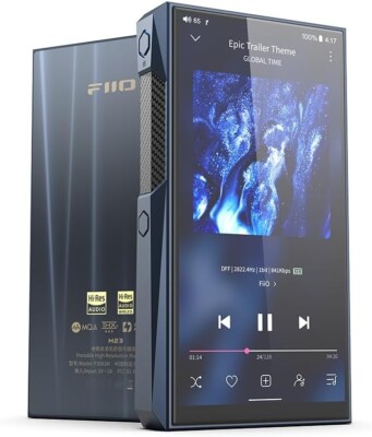 Fiio M23 Hi-Res Music Player AMP USB DAC w/AK4191EQ AK4499EX PEQ