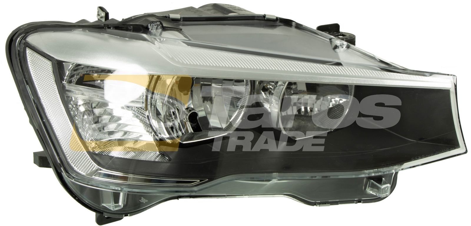 Phare avant droit pour BMW X3 F25 et X4 F26 optique halogène d'origine de rechange