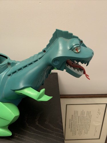 Ideal King Zor Dinosaur 1962 funciona con pilas se muestra muy bien. - Imagen 6 de 19