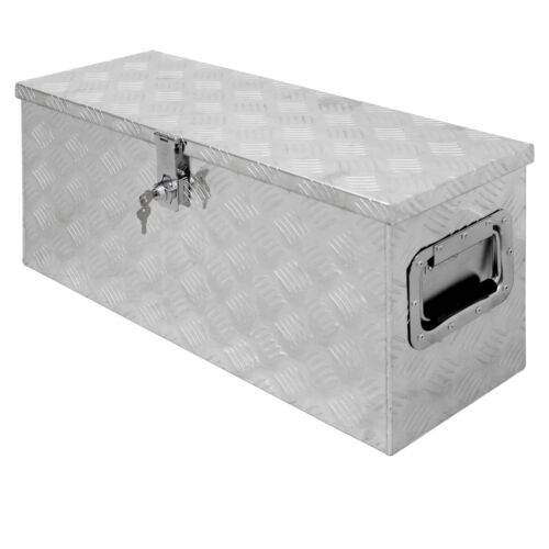 Caja de herramientas box cajón taller aluminio maletín almacenamiento 73x24x32cm - Afbeelding 1 van 7