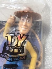 1996 Disney Toy Story Woody Cowboy Lasso Burger King Kids Club NEW SEALED