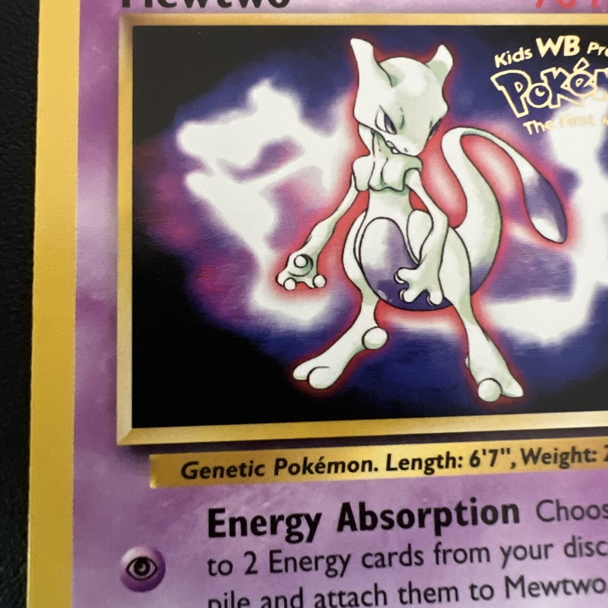 Mewtwo ポケモンカード 70 HP WB Kids Movie 1995 Mewtwo Movie Pokémon Card 70HP | eBay