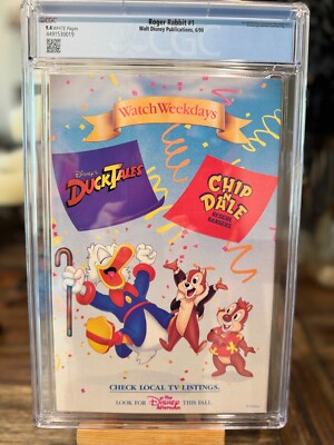 む*む様 Roger Rabbit 1 Disney Comics アメコミ ROGER RABBIT #1 (Disney Comics 1990) -- CGC 9.4 White Pages | eBay