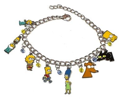 The Simpsons Armband Homer Marge Bart Lisa Maggie Serie Anime Nickelfrei