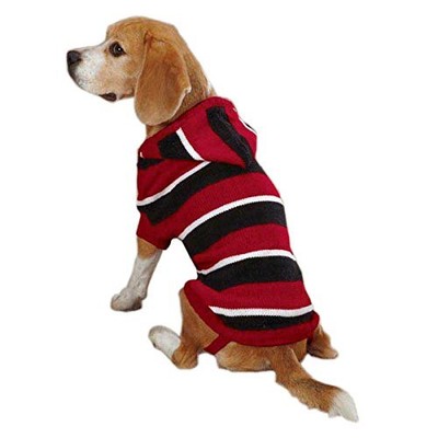 red moletom com capuz for dog