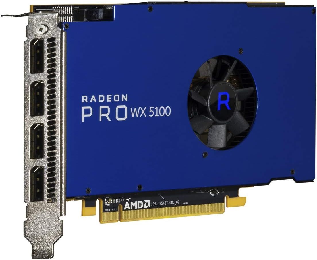 AMD Radeon WX 5100 8GB Pro GDDR5 RADEON PRO WX 5100 Video