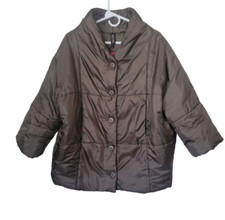 Marlawynne Quilted Women Coat Olive Color Size M