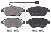 A.B.S. 37282 Bremsbelagsatz, Scheibenbremse Vorne FüR Abarth Fiat Lancia Opel