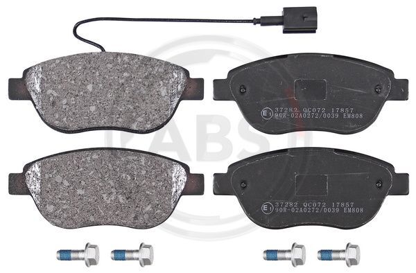 A.B.S. 37282 Bremsbelagsatz, Scheibenbremse Vorne FüR Abarth Fiat Lancia Opel-image