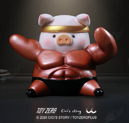 Toyzero + LuLu the Piggy The Fitness Club Series Blind Box Figur Spielzeug Geschenk - Bild 12 von 21