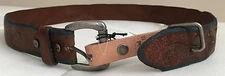 NWT - $145 Will Leather Goods Hand Crafted Genuine Leather Belt  (Size-30)