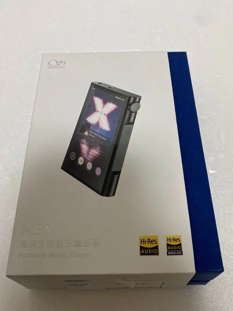 SHANLING M3X Walkman Wireless Portable Audio Player DAP Stereo Music w/ Box