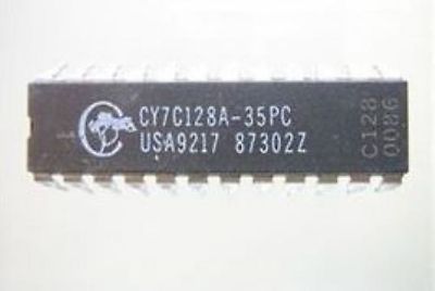 CYPRESS CY7C128-35PC DIP-24 x8 SRAM
