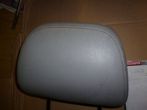 MERCEDES C 208 CLK 230K,200,320,430 GREY LEATHER FRONT HEAD REST  - Picture 1 of 1