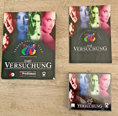PC  Spiel - DIE VERSUCHUNG TENDER LOVING CARE   4 CD's   Spiel komplett Deutsch