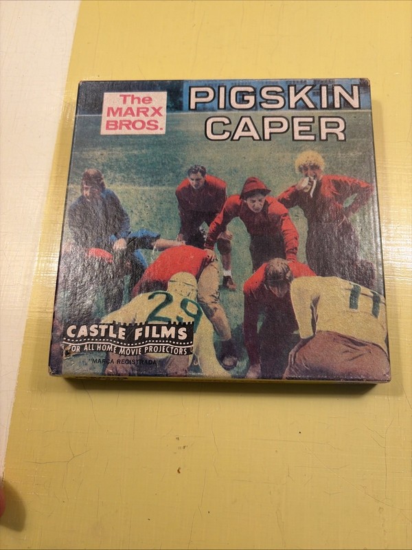 The Marx Bros "PIGSKIN CAPERS" from HORSE FEATHERS Super 8mm SOUND 200' Reel OB