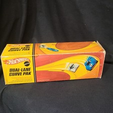 Vintage 1969 Redline Mattel Hot Wheels DUAL-LANE CURVE PAK Box Mattel # 6477 (a)
