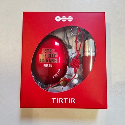 IN HAND] TIRTIR x BTS THE CITY BUSAN ICONIC RED DUO Full set +