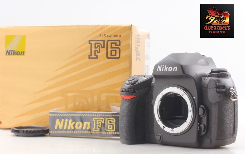 [Unused Box] New Firmware Nikon F6 35mm SLR AF Film Camera Body strap ...
