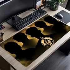 HOT-40*90cmTHE MONGOLZ Large Gaming & Office Desk Mat - XL Mongolian Warrior Log
