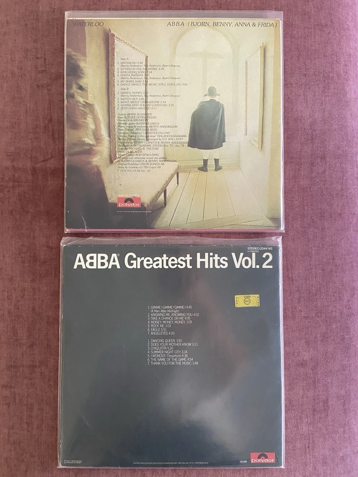 ABBA lot de 2 albums vinyles 33 tours (2 original vinyl LPs bundle) - Photo 2/2
