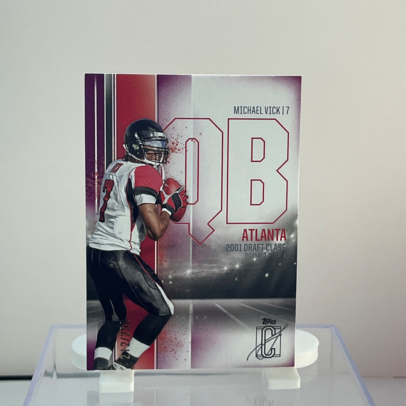 2024 Topps Signature Class - Michael Vick, Purple /250