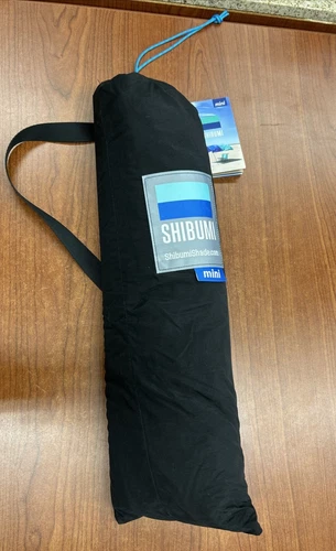 Shibumi MINI Blue Wind-Powered 2 Person Beach Sun Shade - BRAND NEW WITH TAGS