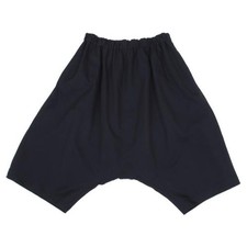 COMME des GARCONS Wool Gaba Dropped Crotch Half Pants Size S K-157413 