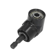 Right Angle Drill Adapter Angled Bit Holder Attachment 1/4in Hex Shank Accessory