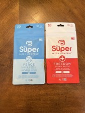 The Super Patch Company:The Freedom Patch  The Peace Patch Pack Of 30 Patches