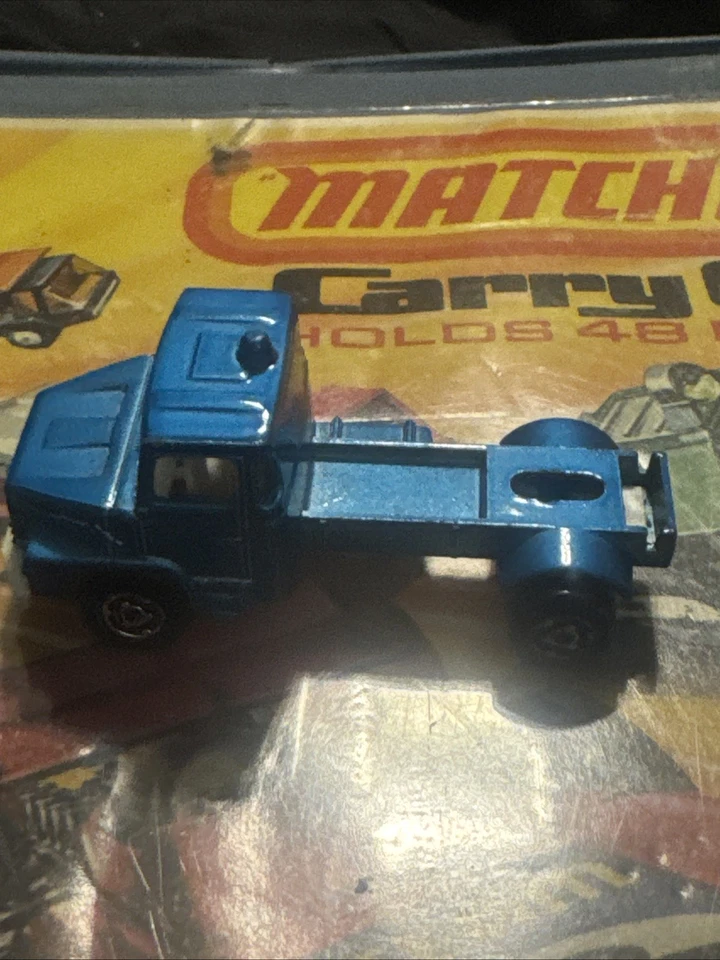 VTG Majorette Scania Cab Rig Semi Trucks Blue  1:100 France - Image 3 of 4