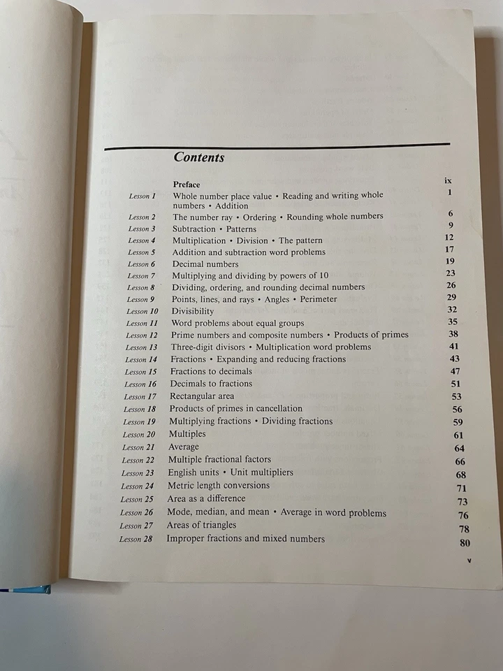 Saxon Algebra 1/2 (2nd Edition) Student Textbook, Solution Manual & Test Masters - Image 4 of 4