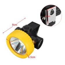 Pairotto 4500LUX Miner Cordless Power LED Helmet Light Safe Head Cap Lamp Torch