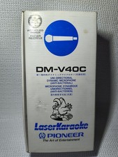 Pioneer DM-V40C Vocal Stage Performance Wired Microphone Karaoke Mic 1996 NIB