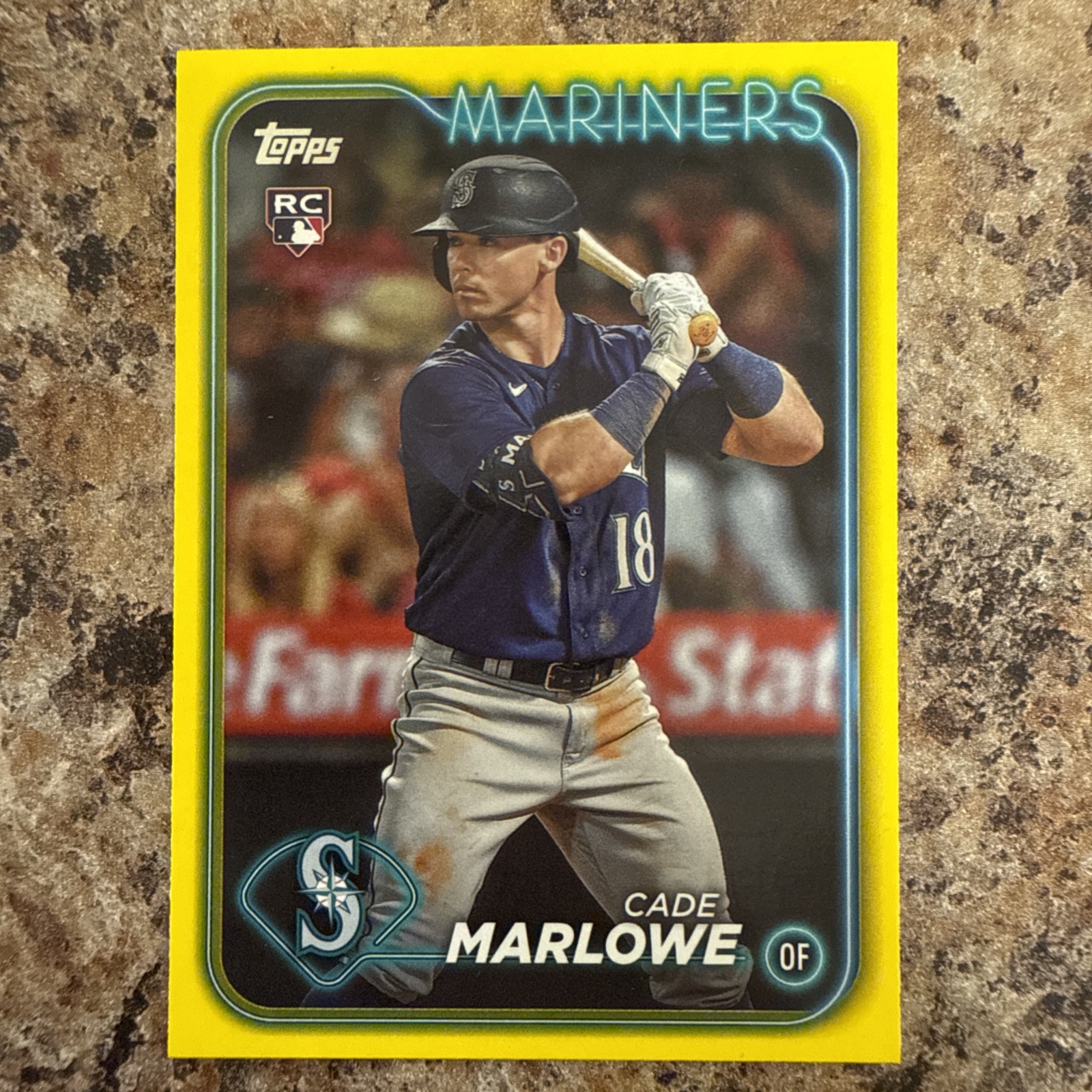 2024 Topps Series 1 - Cade Marlowe #286 Yellow (RC)