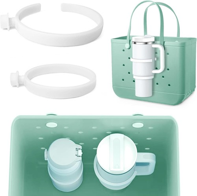 #ad Bogg Bag Adjustable Cup Holder for Stanley 30oz 40oz Beach Tote Accessories $13.89