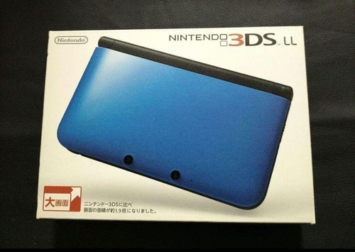 Nintendo 3DS LL Blue Black Console System Japan NEW