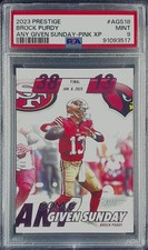 2023 Prestige Any Given Sunday Xtra Points Pink 19/25 Brock Purdy PSA 9 1dj9