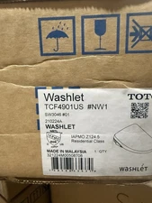 TOTO SW3046#01 White S500E Electronic Bidet Toilet Cleansing Washlet